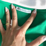 ZARA  Dress Mini Green  Photo 3