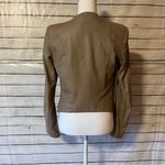 BB Dakota  Harper Soft Lamb Leather Jacket Tan Photo 3