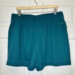 Mondetta Womens XL Teal Blue Heathered Activewear Shorts Drawstring Photo 2