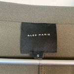 Alex Marie  Olive Green V-Neck Blouse Size Small EUC #2780 Photo 1