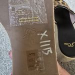 J.Crew Leopard Calf Hair Wedge Heel Espadrille Slide Sandals Womens Sz 8 Beach Photo 6