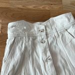 Anthropologie Like new beige stretch denim high rise midi skirt Photo 6