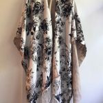 Liz Claiborne Floral Print Poncho Scarf Photo 0