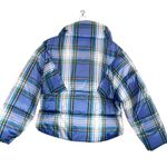 American Eagle NWOT AE 80’s Puffer coat Jacket in plaid Photo 3