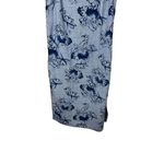 Norton Mcnaughton Norton McNaughton Blue Floral Pattern Linen Blend Sleeveless Dress 1X Photo 2