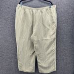 Lane Bryant Womens Capri Pants Size 18 or 20 Oversized Stripe Relaxed Summer Photo 4
