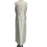 Alex Evenings  Size 12 Dress 2 Piece Set Wedding Party Classy Modest Photo 5
