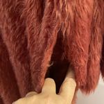 Free People Fancy Long Sweater size M length 48” bust 32” so fluffy & beautiful Photo 6