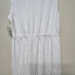 Beyond Yoga Out Of Town Dress sz L White NWT Minimalist Classic Photo 6