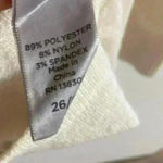 Avenue  off white crewneck pullover sweater. Sz 26/28. NWT. Retail:$55 Photo 3