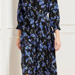 Talbots  NWT | Smocked Midi Dress in Fragrant Lilac | XL Photo 5