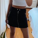 Forever 21 Black Suede Skirt Photo 0