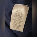 Candie's Navy Blue Sleeveless Maxi Dress With Tropical Floral Palm Leaf Details Photo 12