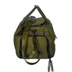 Joan & David Duffle Bag Fabric Removable Strap Olive Army Green Men’s Women’s Photo 2