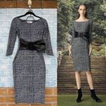 Chiara Boni  LA PETITE ROBE Thayna Plaid Belted Dress size 42/Small Photo 0