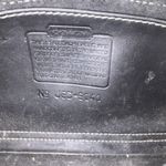 Coach Vintage 9140 Martini Flap Black Leather Small Shoulder Bag Made In USA. Photo 9