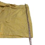 A New Day NWOT Seersucker Yellow White Gingham Shorts New Photo 6
