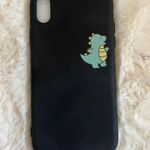 iPhone XR Dinosaur phone case Black Photo 0