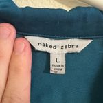 Naked Zebra  Deep Blue Blouse Photo 1