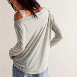 We The Free  Kimmi Long Sleeve Off-Shoulder Shirt Photo 2