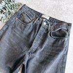 AGOLDE Black 90's Jean Distressed Size 25 Photo 0