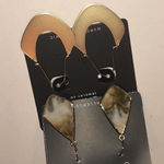 Jasmine  Lane Gold Tone and Green Earrings Set Photo 2