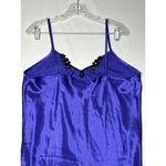 Vintage 90's Lingerie California Dynasty purple Chemise nightgown size large Photo 6