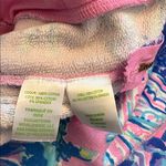 Lilly Pulitzer  Beach Comber Pullover Lilac Rose Just a Lil Jelly Medium EUC Photo 7