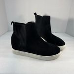 Steve Madden Steve Madden Slip on Booties. Size 7.5. Color: Black w/white sole Photo 1