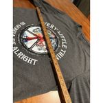 Bob Marley Three Little Birds Shirt Small Women’s Grey Tree Long Sleeve Rainbow Photo 6