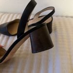 Antonio Melani Klaudi Leather Block Heel Slingback Shoes Photo 2