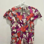 Fenn Wright Manson  PETITE GATHERED FRONT DRES size 10 Photo 4