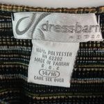 Dress Barn  XL 14/16 Fall Stripes Sleeveless Top Photo 2