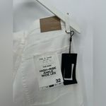 Rag and Bone NWT  Andi High Rise Ankle Wide Leg Jeans White Size 32" Photo 2