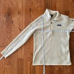 Patagonia Women’s Better Sweater Quarter Zip Oyster White, Sz M Photo 10