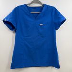 FIGS  Catarina One-Pocket Scrub Top Technical collection women's M Royal Blue Photo 0