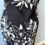 Redux Philip Dicaprio Silk Floral Sleeveless Cowl Neck Midi Dress Size 10 Black Photo 2
