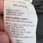 Under Armour  Racerback Tank Top Womens 2X Grey Textured Loose Fit Heatgear Gym Photo 4