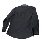 ELY Country Charmers Western Shirt USA Flag Horses Black Snaps Vintage 70’s Blue Size L Photo 5