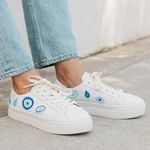 Soludos NEW  Leather Ibiza Platform Sneakers white for women 254 5M2T Photo 5