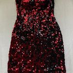 Fredericks on hollywood Sequin Strapless Cocktail Dress Photo 0