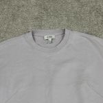 COS  Sweatshirt Womens Small Light Purple Short Sleeve Terry Cloth Cozy Cotton Photo 1