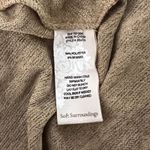 Soft Surroundings Dress Womens Large Petite Tan Kerry Cowl Neck Casual Neutral Photo 5