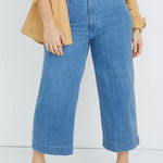 Madewell Women’s Emmett Wide-Leg Crop Jeans High Rise in Langston Wash 32 Photo 0