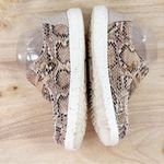 Hey Dude  Wendy Python Snake Print Canvas Slip On Loafers Light Rose‎ Tan 6 Photo 4