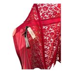 Victoria's Secret V.S Small Lingerie nwt red lace halter-neck camisole bustier garter straps sexy Photo 10