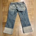 Guess  Jeans Distressed Denim Embroidered Hem Photo 6