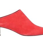 Proenza Schouler Suede Mules Red size 6 Photo 9