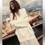 Free People  easy street tunic knit in painted white Photo 3