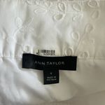 Ann Taylor  White Eyelet Midi Skirt Photo 3